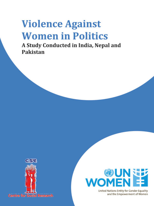 Violence against women in politics | Sustainable Development Goals Fund